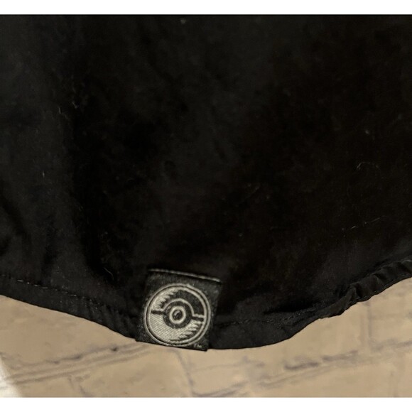 Poké Ball Classics Fitted Black long sleeve Button Down Dress Shirt Size 3XL - Picture 4 of 10